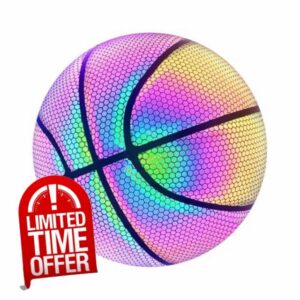 Holographic Basketball - Glowing Reflective Sports Ball