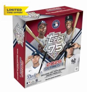 MLB 2026 TOPPS Series 1 Baseball MEGA Box