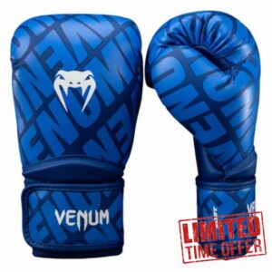 Venum Contender 1.5 XT 3D Boxing Gloves - Royal Blue-White 10-Ounce