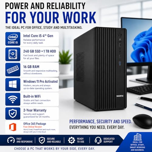 16 GB RAM - 240 GB SSD + 1000 GB HDD