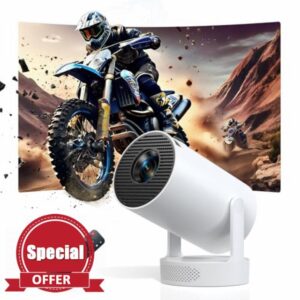 Mini Projector 1080P FHD 4K Supported