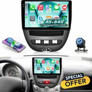 Car Radio for Toyota Aygo/Peugeot 107/Citroen C1 2005-2014