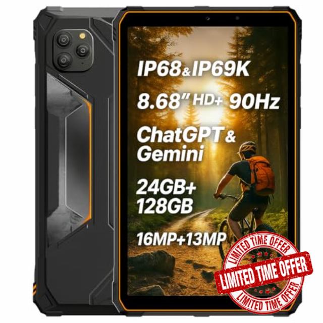 Blackview Active 5 Rugged AI Tablet Phone