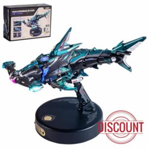 ROKR 3D Puzzle Hammerhead Shark Mechanical Model Kits for Adults
