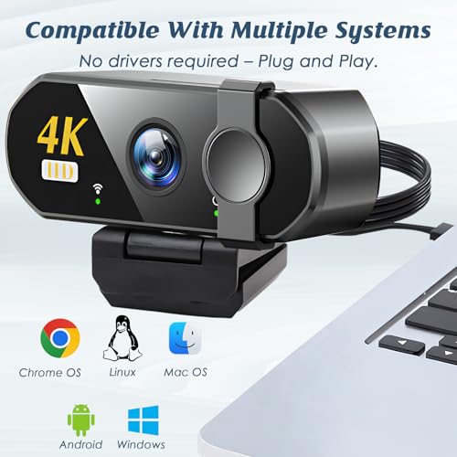 Autofocus USB Camera with Privacy Cover