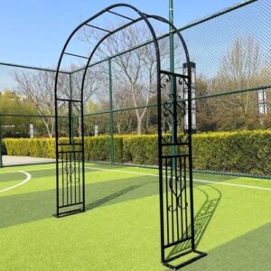 Elegant Metal Arbour with Base