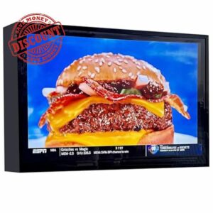 MESAILUP 50-55 inch Weatherproof Outdoor TV Cover with lock
