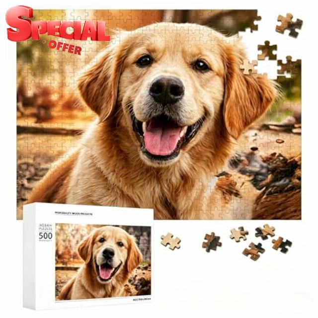Personalised Photo Jigsaw Puzzle – 1000 Pieces Challenge Puzzle Gift – Custom Picture Puzzle with Image Optimisation – for Puzzle Lovers & Adults – Idea