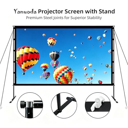 Portable Outdoor & Indoor Movie Screen