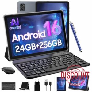 Android Tablets 10 Inch Tablet - Gemini AI Android 16 Tablets