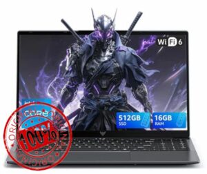 15.6 inch Gaming Laptop with 12th Core i5-12600H Processor up to 4.50 GHz (Beat Ryzen 7 6800H) 12C(4P+8E)/16T - 16GB RAM DDR4*2 + 512GB M.2 PCIe 3.0 SSD