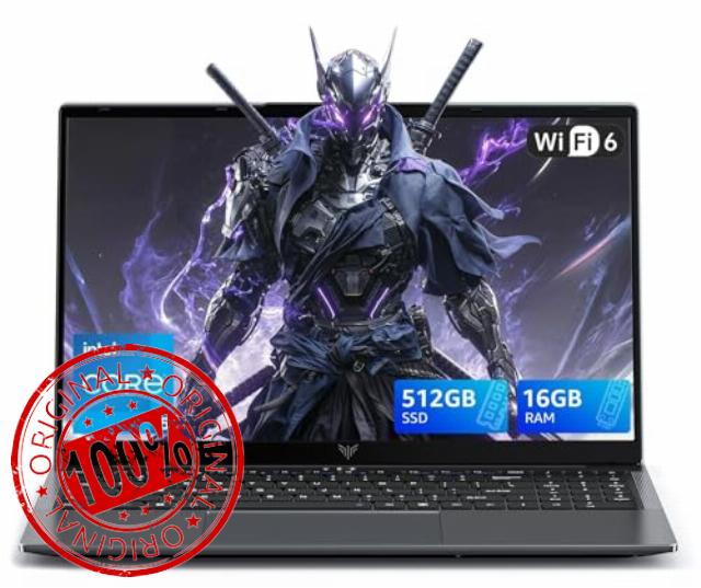 15.6 inch Gaming Laptop with 12th Core i5-12600H Processor up to 4.50 GHz (Beat Ryzen 7 6800H) 12C(4P+8E)/16T - 16GB RAM DDR4*2 + 512GB M.2 PCIe 3.0 SSD