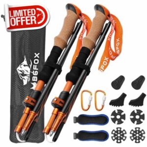 3K Carbon Fiber Trekking Poles – Lightweight and foldable