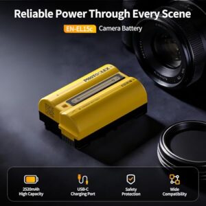 2520mAh USB-C Fast Charging