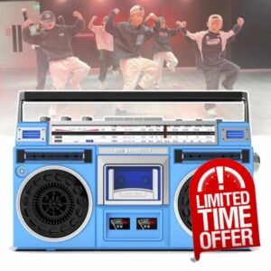 Portable Audio System with AM/FM Radio