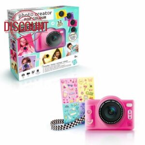 Photo Creator Pop Colour Camera Pink – Kids Digital Camera with Photo & Video