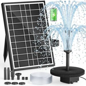 8.5W Solar Water Pump Built-in 3400mAh Battery