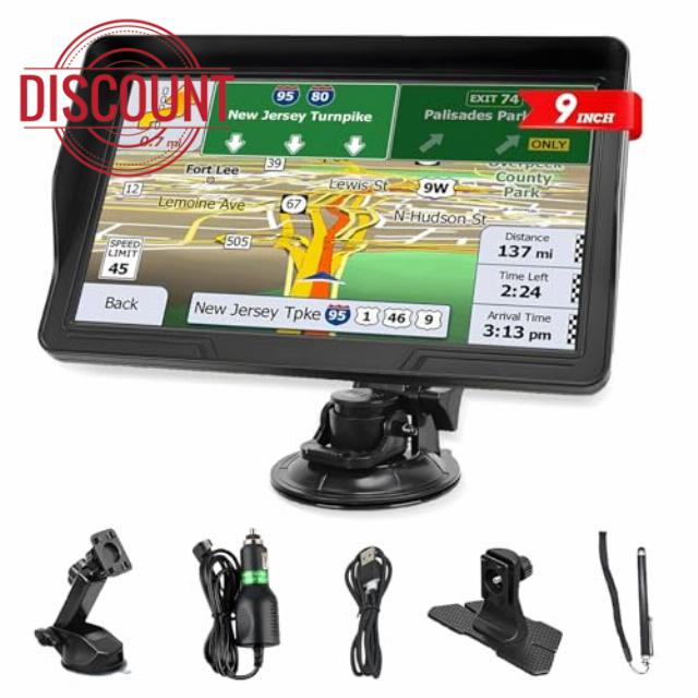 9 Inch Sat Nav for Cars and Trucks