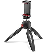 Manfrotto Element MII Camera Tripod, Travel Tripod in Aluminium with Ball Head and Carrying Bag, ...