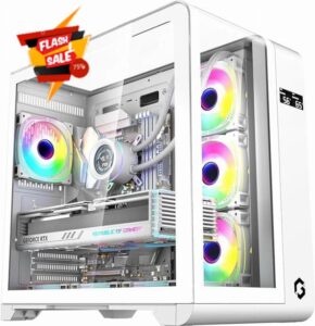 GAMEON GO-INFINITY-A Gaming PC Case ATX Mid Tower | 4 ARGB PWM Fans