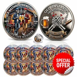 Old Friends Forever Club Coin
