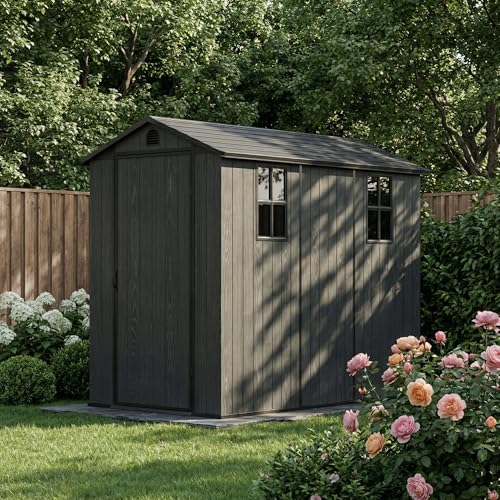 Garbage Bin Store - Weather and Fade Resistant -Dark Gray