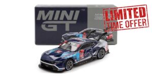 Sunrich MGT01012-L MINI GT 1/64 Ford Mustang GT3 IMSA Daytona 24H 2024#65 Ford Multimatic Motorsports (Left Handle) Finished Produc