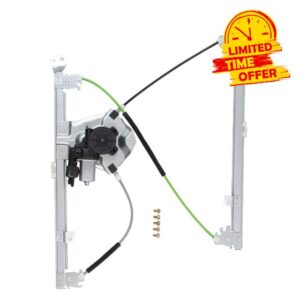 Front Right Driver Side Electric Window Regulator with Motor for Renault Clio MK3 2005-2012