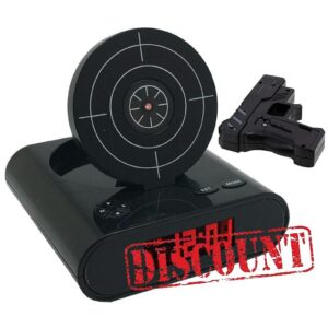 Target Alarm Clock with Gun & LED Display Digital