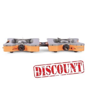 Vango Inferno Double Camping Stove – Portable Dual Burner Gas Cooker