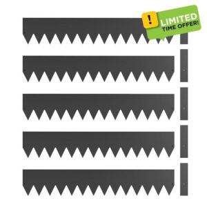 Outsunny 5pcs Garden Fence