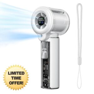 COKUNST Hand Held Fan Hydration