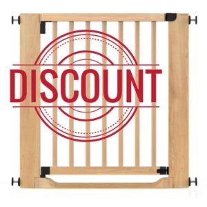 Safetots Wooden Heritage Flat Step Gate