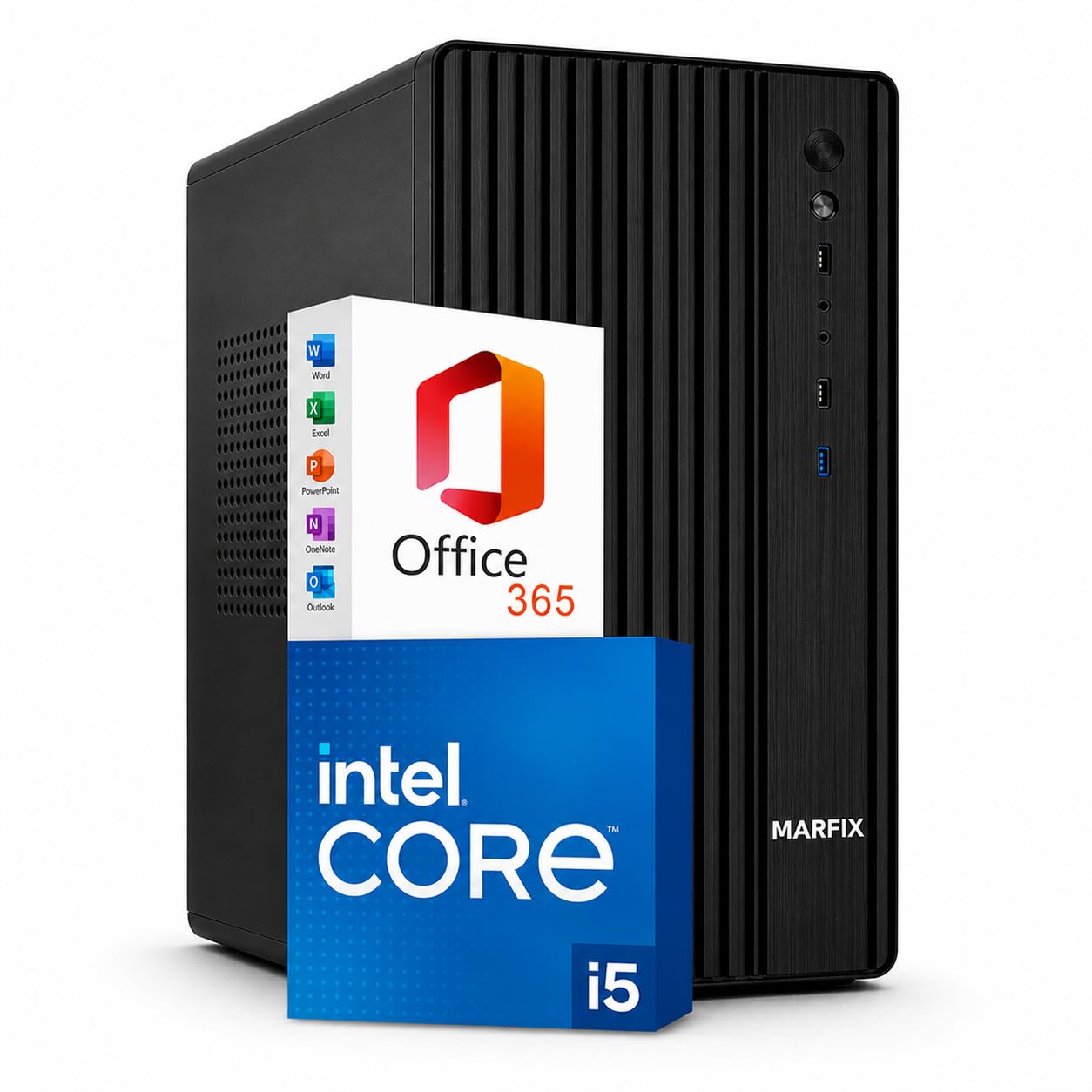 Ready-to-Use Desktop Computer - All-in-One PC Tower