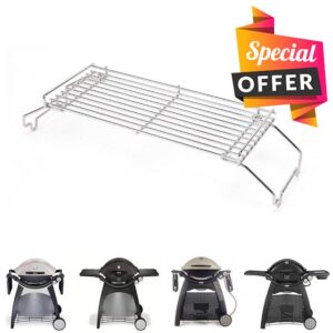 Denmay Warming Rack Replacement Parts for Weber Q300 Series Gas Grill