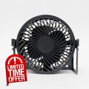 Travall Dog Guard Fan – Rechargeable USB-C Car Fan for Dogs