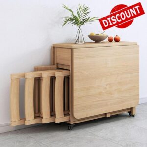 Drop Leaf Table with Chairs