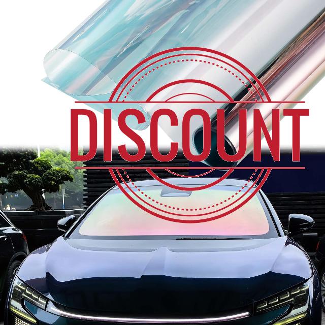 XhuangTech Car Window Tint Red