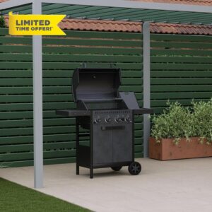 CHARLES BENTLEY ottimo 350 4-Burner Gas BBQ Built-In Thermometer