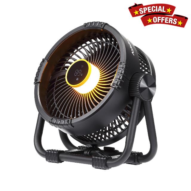 BougeRV F01 Camping Fan Rechargeable