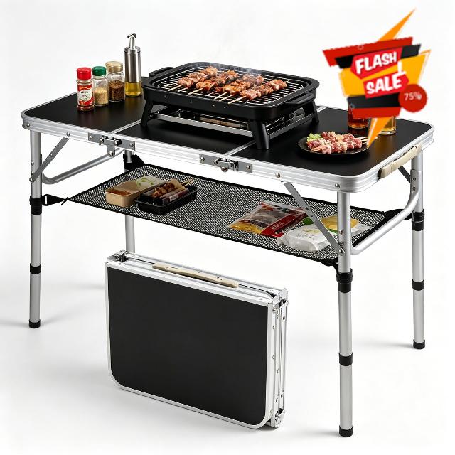 Warmiehomy Folding Camping Table