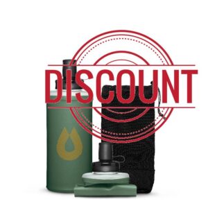 HydraPak PackFlask Harness-Mounted Water Bottle for Backpacks