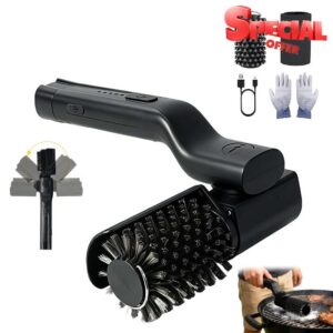 Electric Rotary Grill Brush for Outdoor Grill