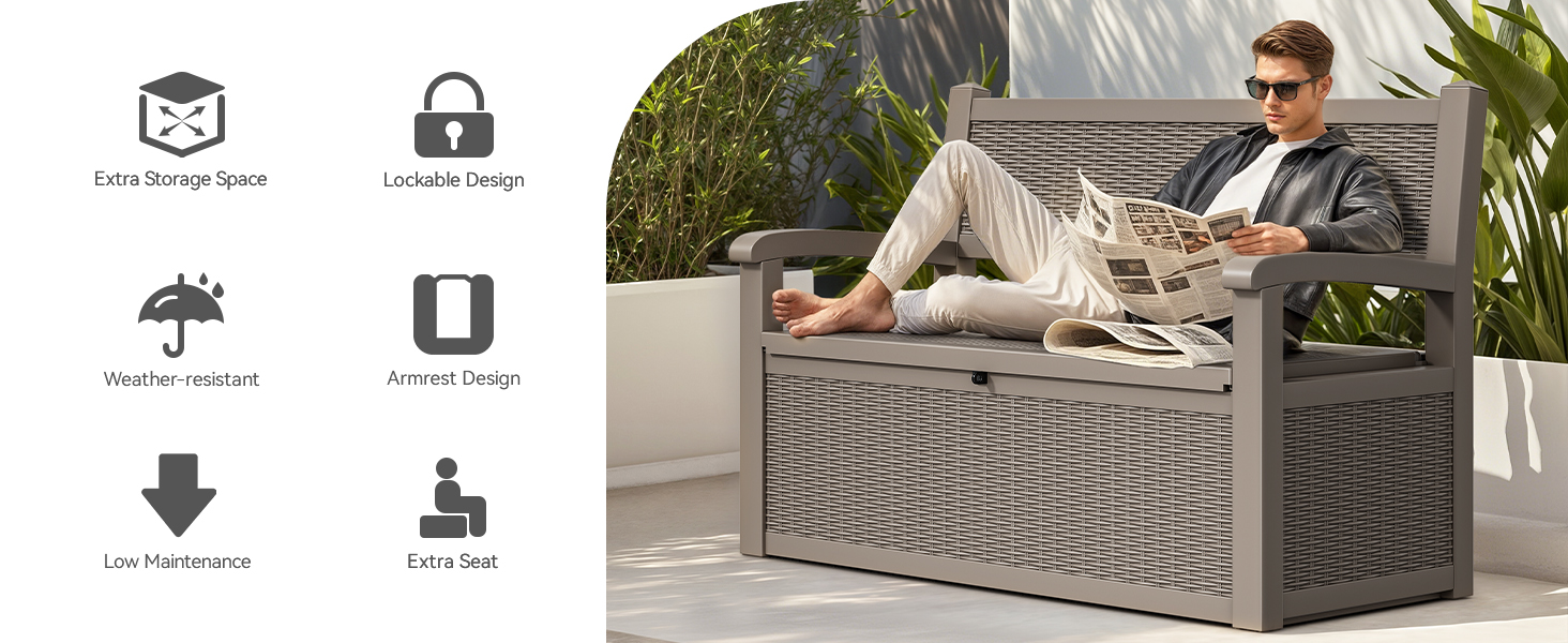 Technical assembly diagram showing various connection points and structural components of a gray outdoor furniture piece with detailed angle specifications.