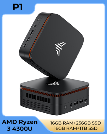 Text visible includes 'AMD Ryzen', '8GB RAM+512GB SSD', '16GB RAM+500GB SSD'. Multiple views of a black VR/gaming headset with ports and ventilation.