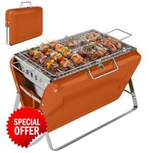 Outsunny Portable BBQ Grill