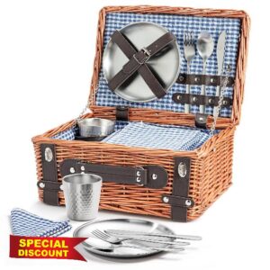 Picnic Basket Set for 2