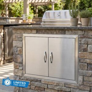 Aptliton Stainless Steel BBQ Access Door