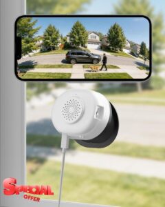 Anlapus 3MP 2K Window Camera for Home Security