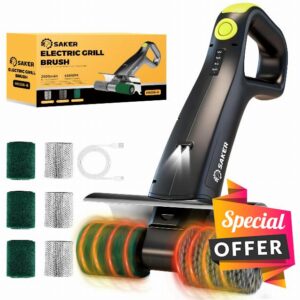 Saker Electric Grill Brush